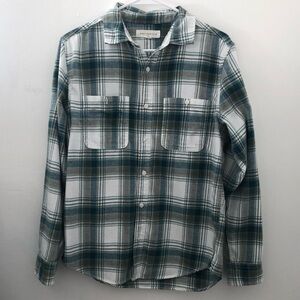 Aeropostale plaid flannel buttondown shirt size S